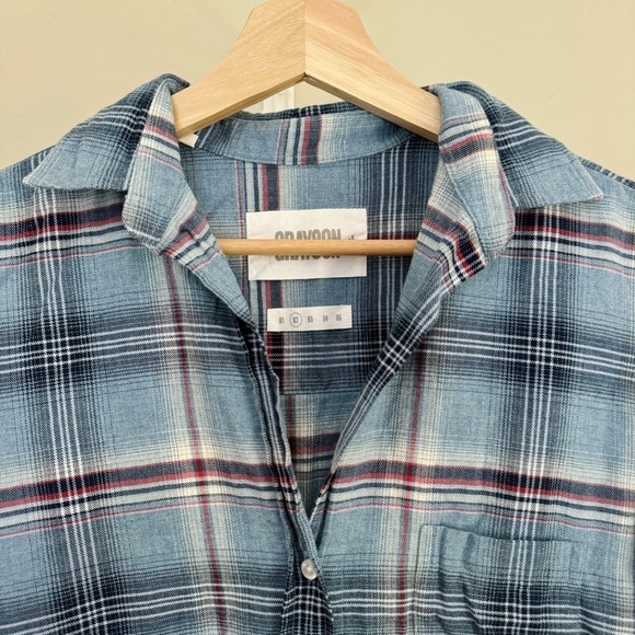 Grayson The Hero Cotton Plaid Button Down Shirt - Picture 6 of 6